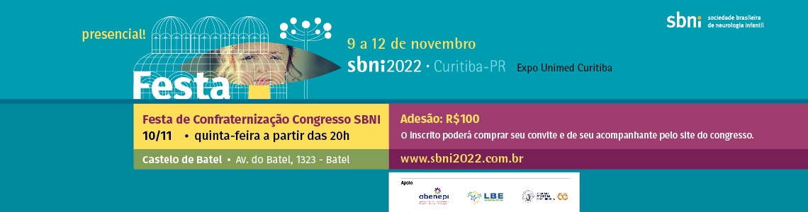 17º CONGRESSO BRASILEIRO DE NEUROLOGIA INFANTIL